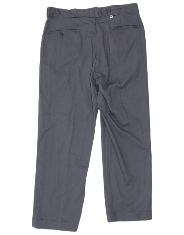 Dickies muške ravne kargo hlače W38 L29 sivi poliester