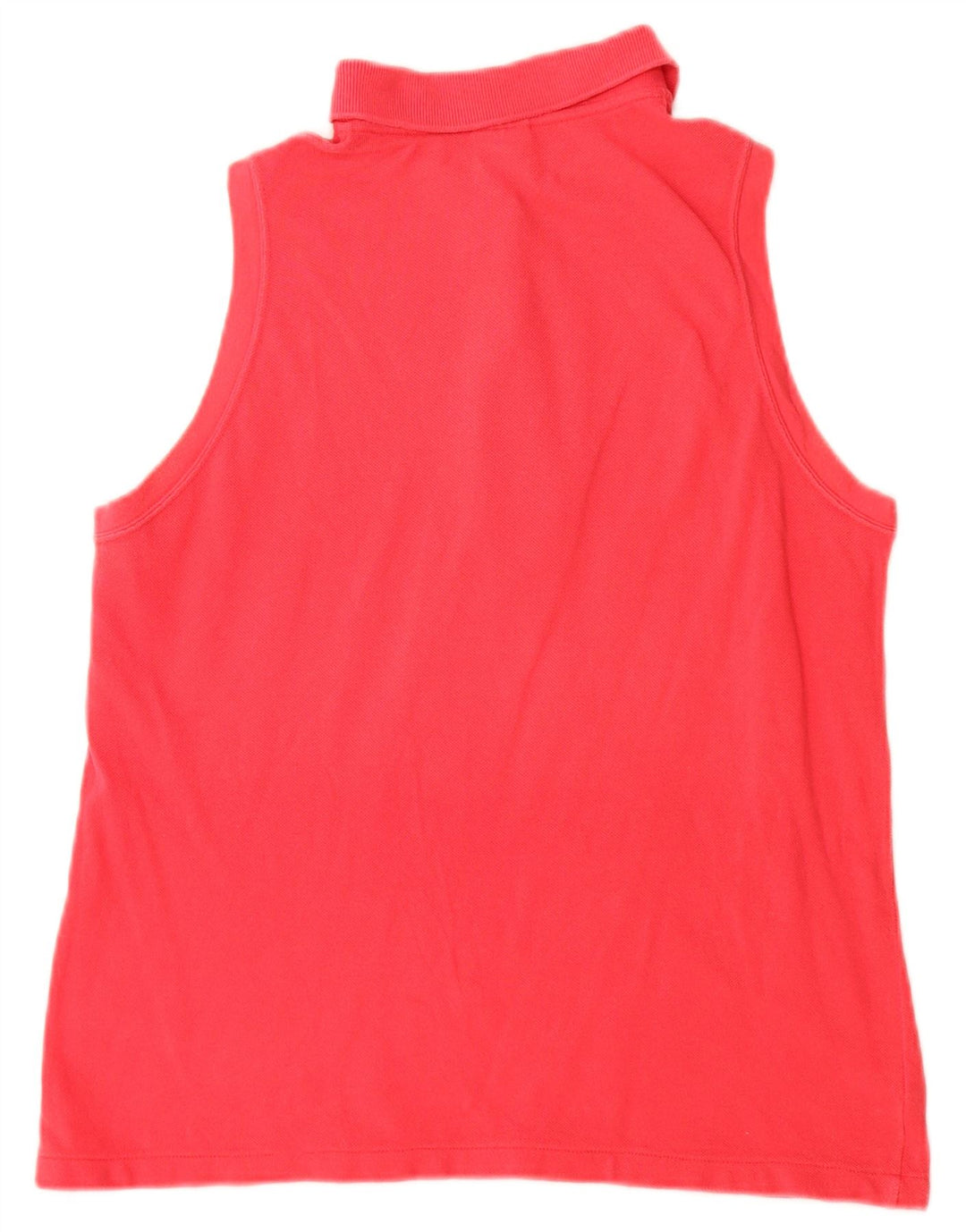 LACOSTE ženska polo majica bez rukava, velika ružičasta pamuk, veličina 44