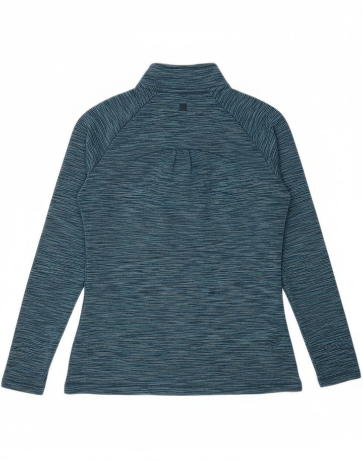 MOUNTAIN WAREHOUSE Womens Pullover Tracksuit Top UK 10 Small  Blue Flecked