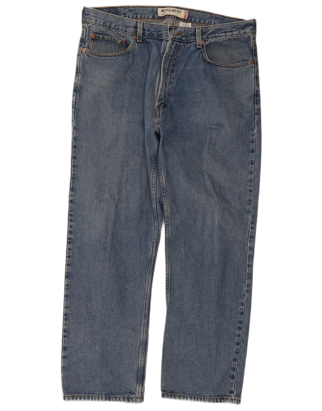 Levi's muške 505 ravne traperice regularnog kroja W38 L30 plavi pamuk