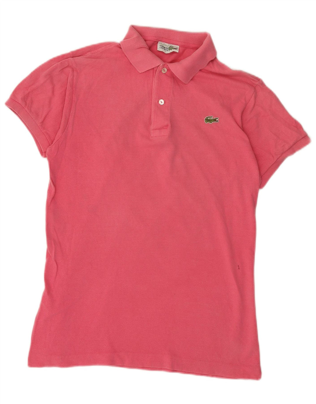 Lacoste muška polo majica veličine 3 mala ružičasta pamučna