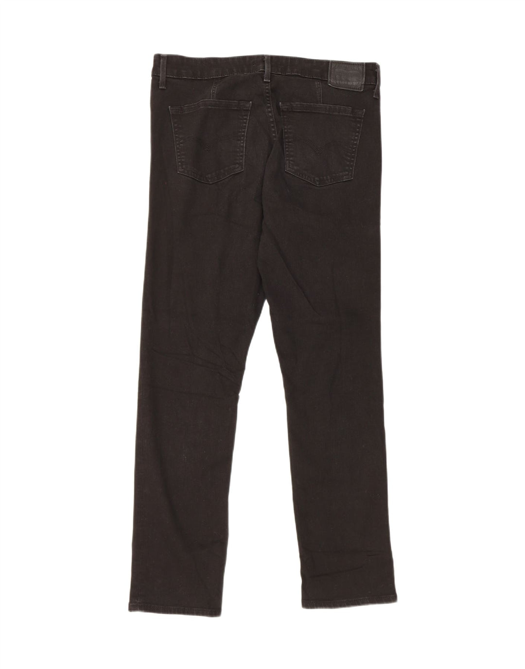Levi's ženske 712 uske traperice W30 L30 crni pamuk