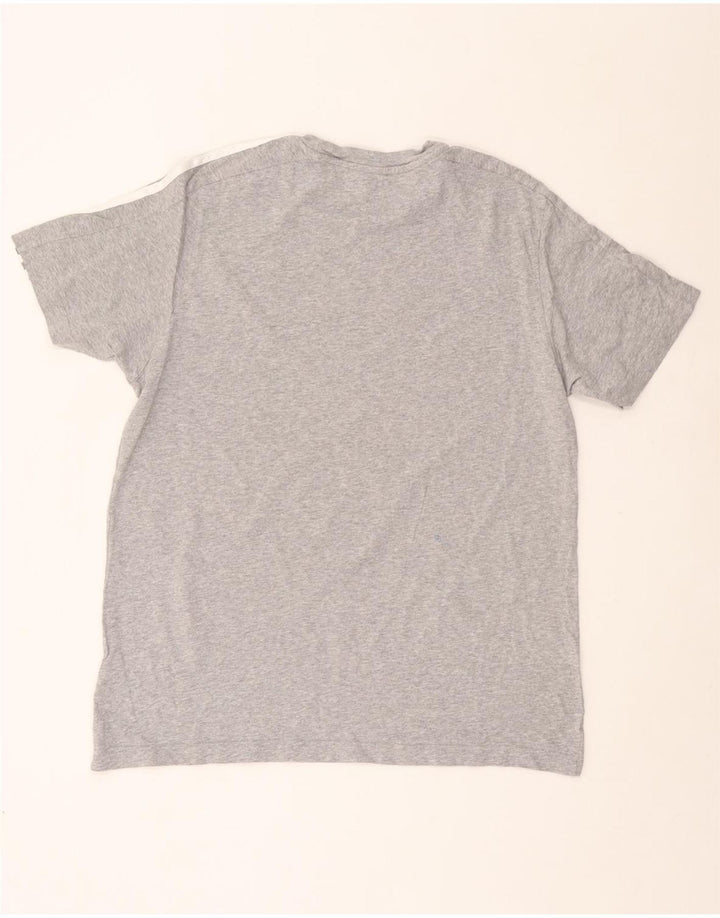 ADIDAS Muška majica kratkih rukava Veliki sivi pamuk