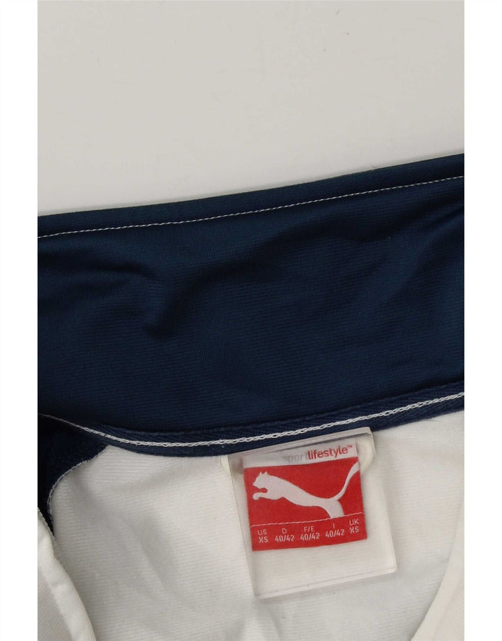 Puma muška gornja jakna trenirke XS bijele boje