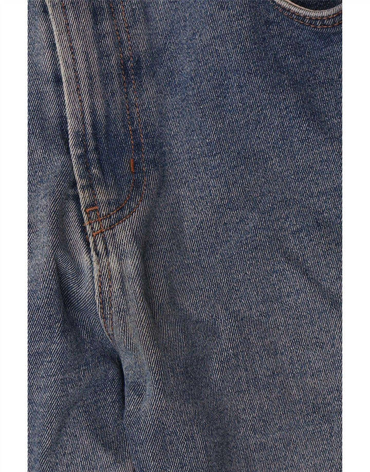 Lee Mens Riders Straight Jeans W36 L30 Plavi pamuk