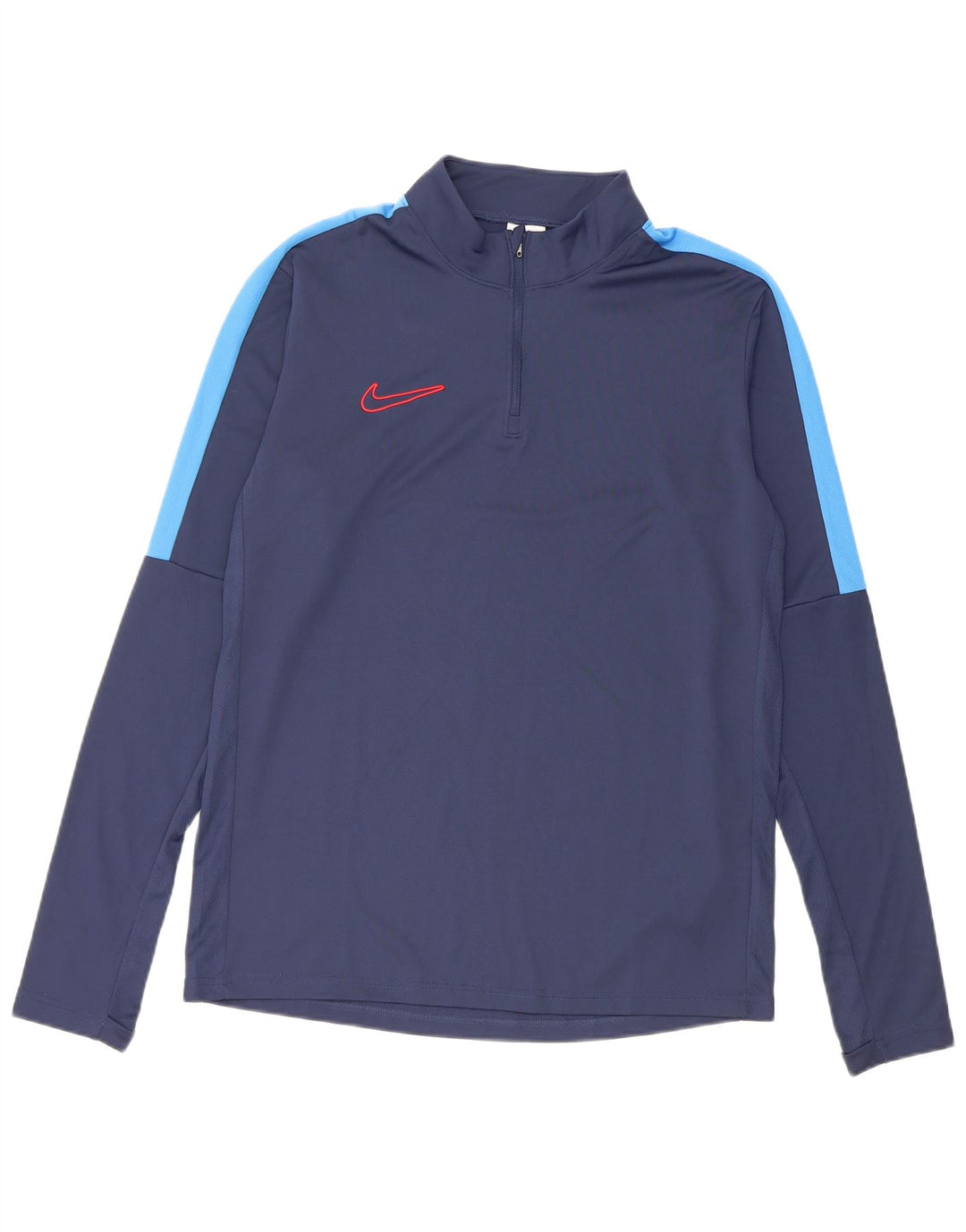 Nike Dri Fit Pulover Top Trenirka srednje tamnoplave boje