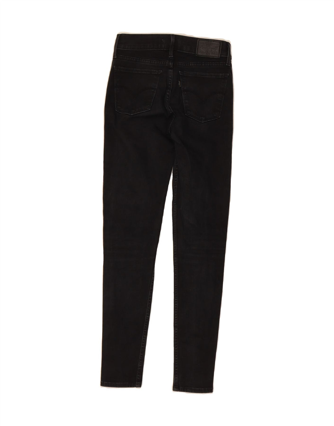 LEVI'S Womens 710 Super Skinny Jeans W25 L27 Black Vintage Levi's and Second-Hand Levi's from Messina Hembry 