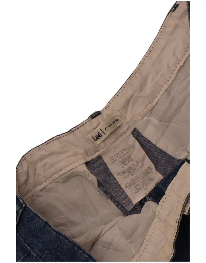 Lee Ženske Petite Capri traperice US 8 Medium W30 L18 Plavi pamuk