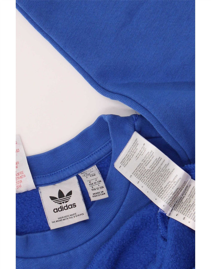 Adidas majica za dječake 12-13 godina, plavi pamuk