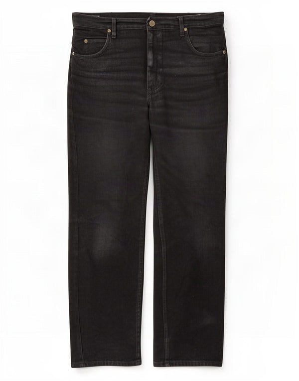 Lee Mens Brooklyn Comfort Straight Jeans W36 L32 Crni pamuk