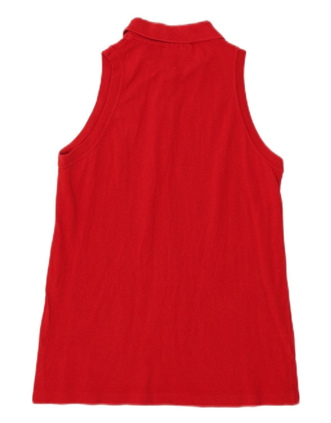 Lacoste ženska polo majica bez rukava, veličina 40 srednje crvene boje