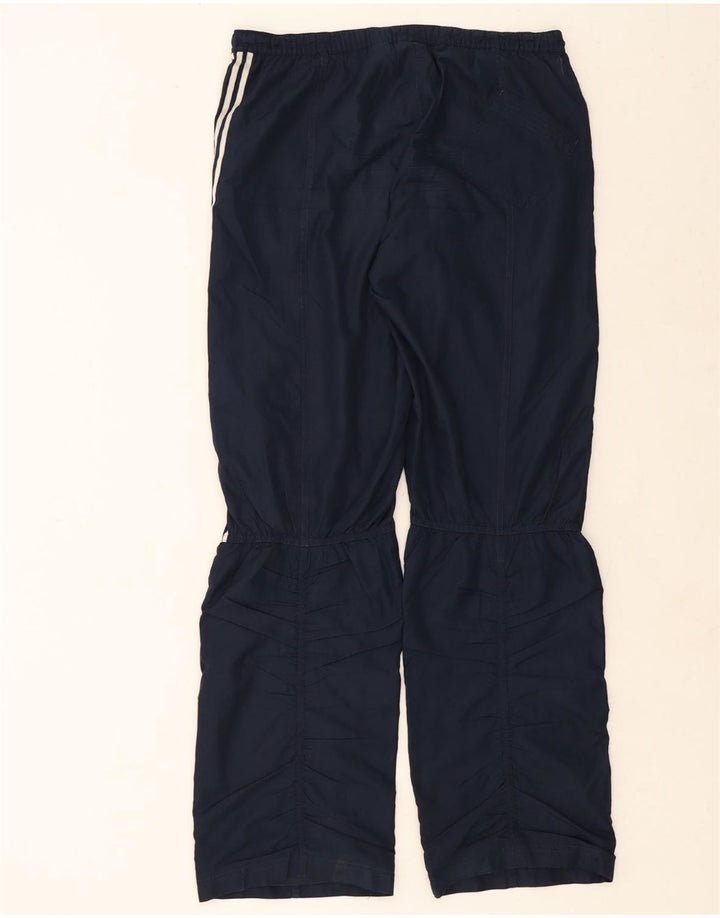 ADIDAS Boys Tracksuit Trousers 15-16 Years  Navy Blue Polyester Vintage Adidas and Second-Hand Adidas from Messina Hembry 