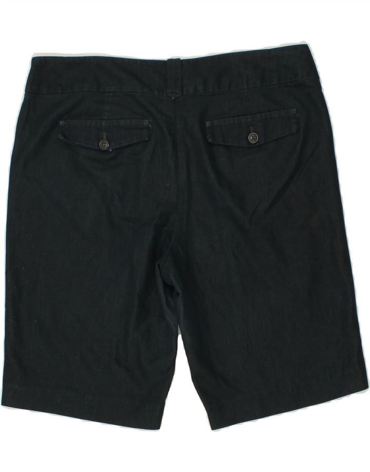 MOSSIMO Womens Casual Shorts US 10 Large W36  Black Cotton Vintage Mossimo and Second-Hand Mossimo from Messina Hembry 