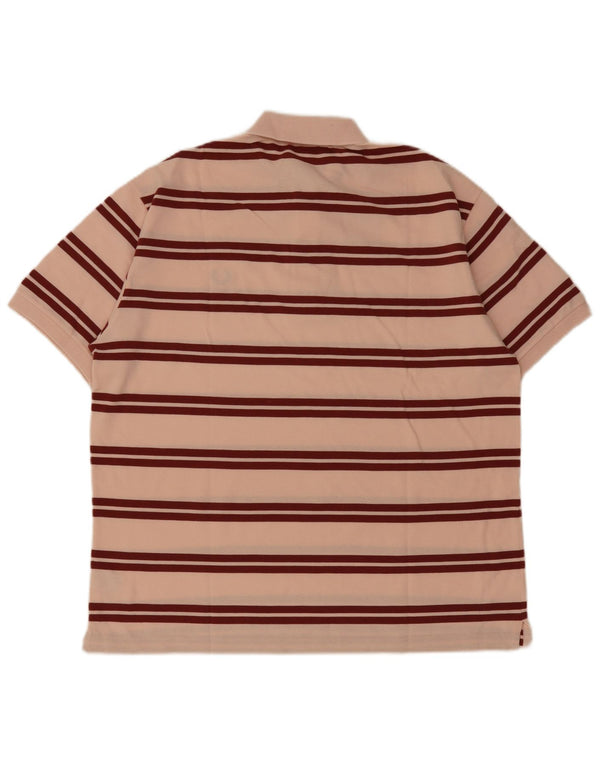 Fred Perry muška polo majica XL pamuk na ružičaste pruge