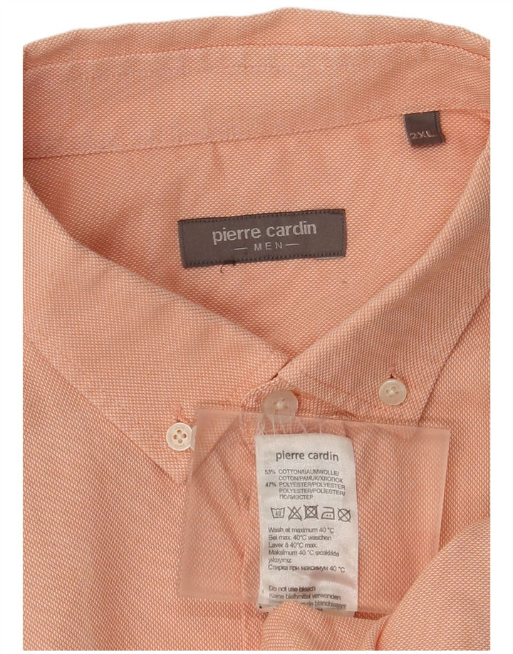 Pierre Cardin muška košulja 2XL ružičasti pamuk