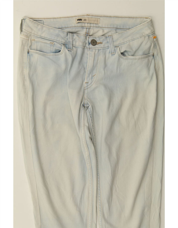 LEVI'S Womens Skinny Jeans W29 L29 Blue Cotton Vintage Levi's and Second-Hand Levi's from Messina Hembry 