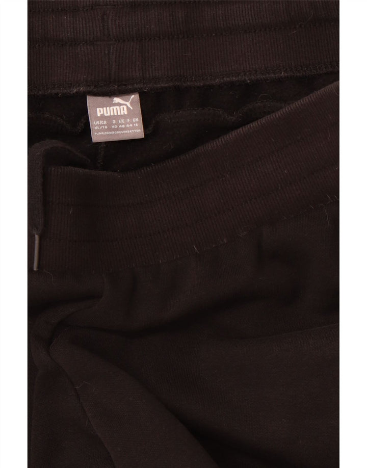 PUMA Ženska trenirka Hlače Joggers UK 16 Large Black