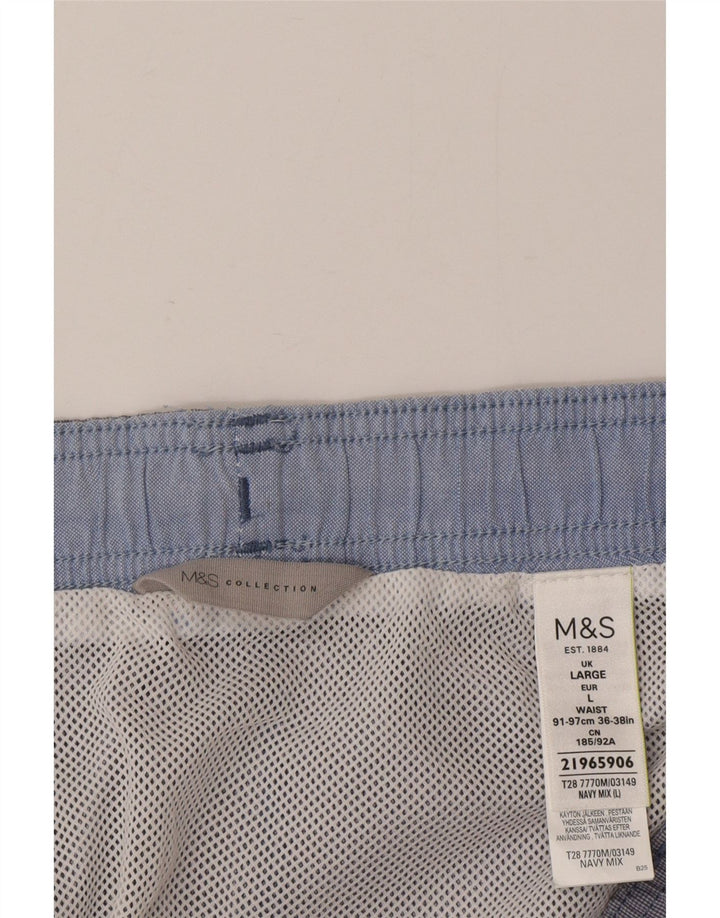 Marks & Spencer muške kratke kupaće hlače velike plave pamučne boje