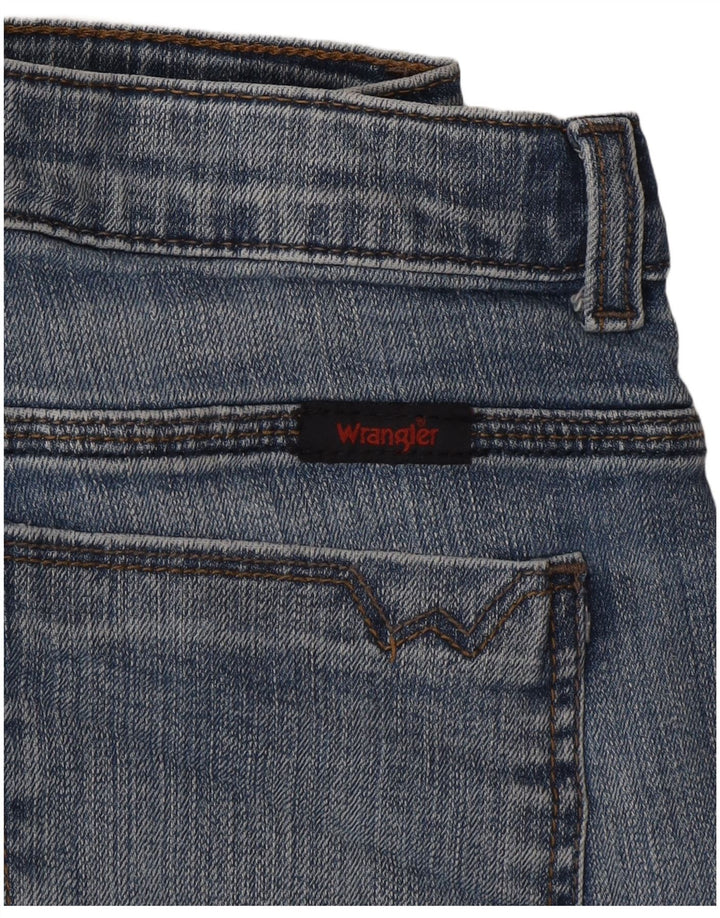 Wrangler ženske traper kratke hlače W30 srednje plave