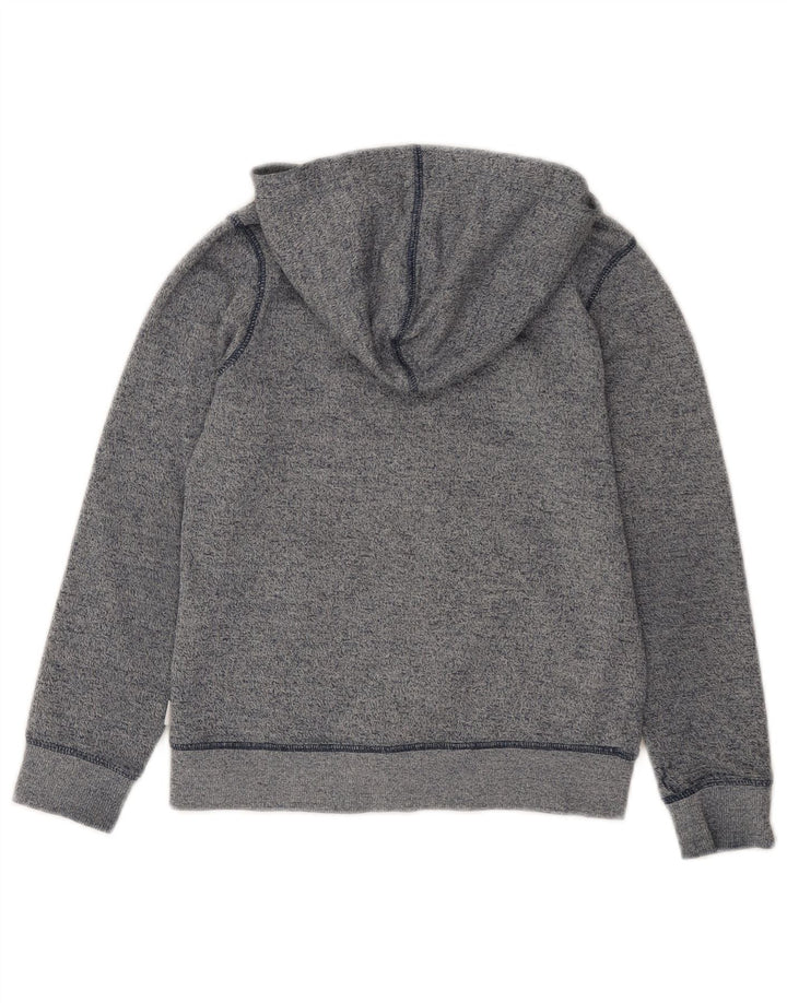 CONVERSE Boys All Star pulover s kapuljačom 5-6 godina plavi flekasti pamuk