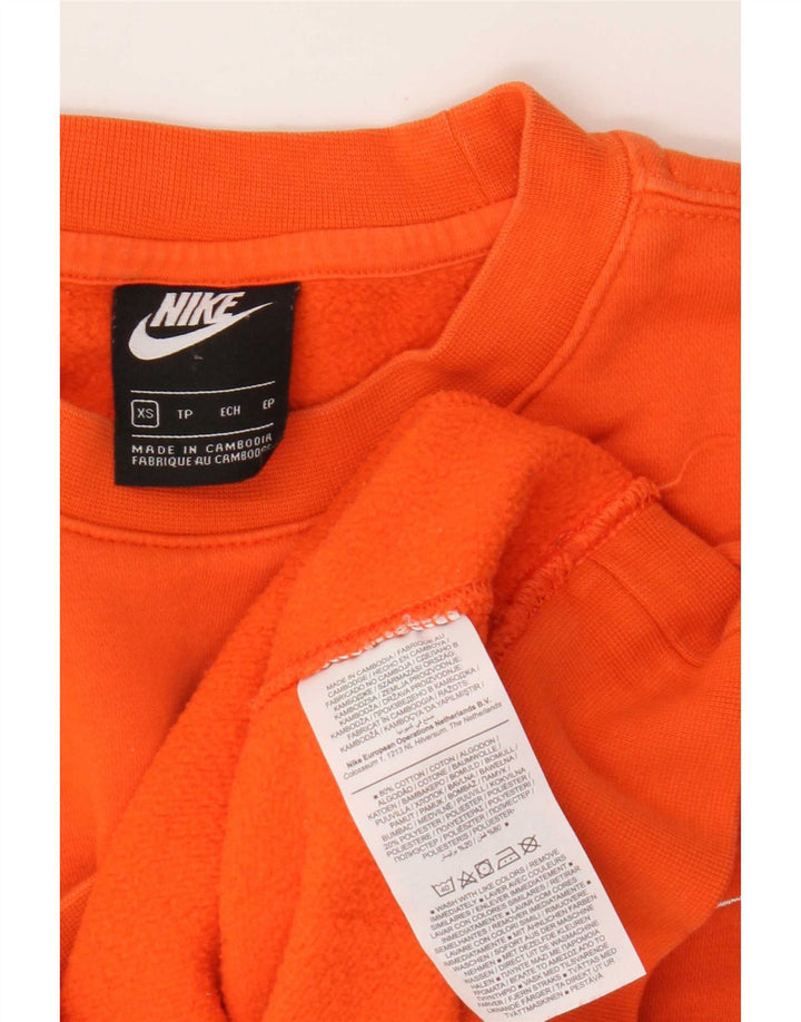 Nike muški džemperi XS narančasti pamuk