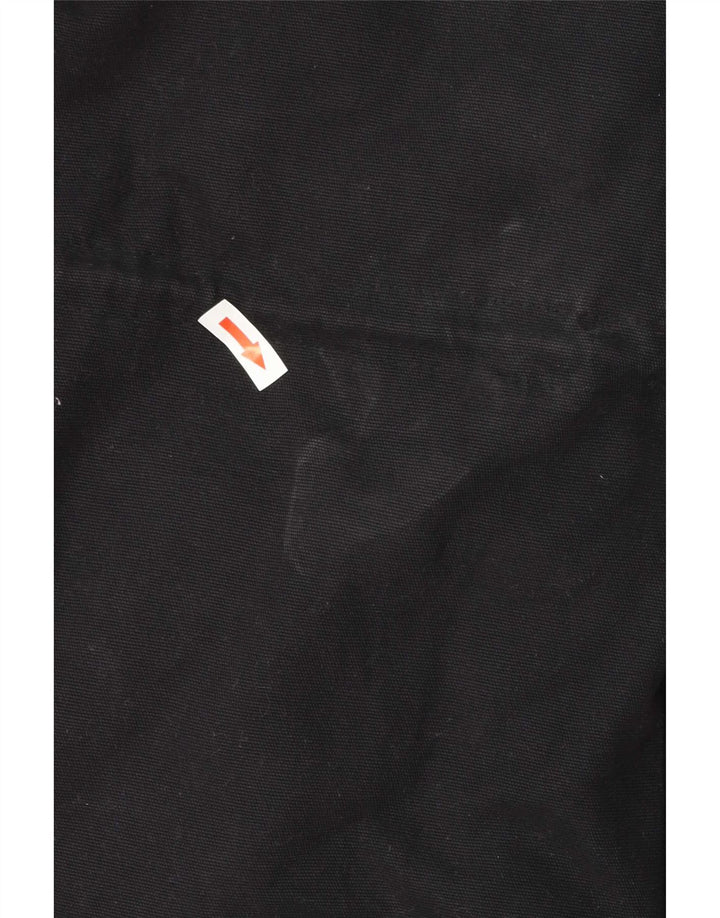 Billabong ženska parka jakna s kapuljačom UK 14 srednje crni pamuk