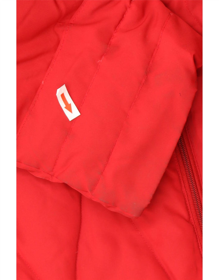 Esprit ženska podstavljena jakna UK 18 XL crveni poliester