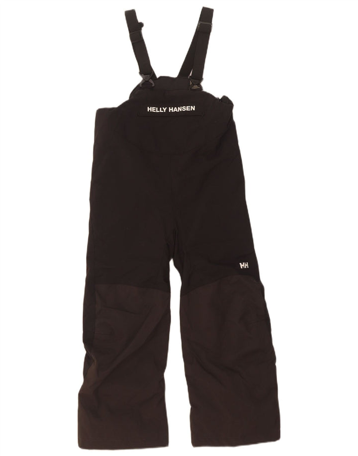 Helly Hansen Boys Graphic Dungarees skijaške hlače 5-6 godina crne poliamidne