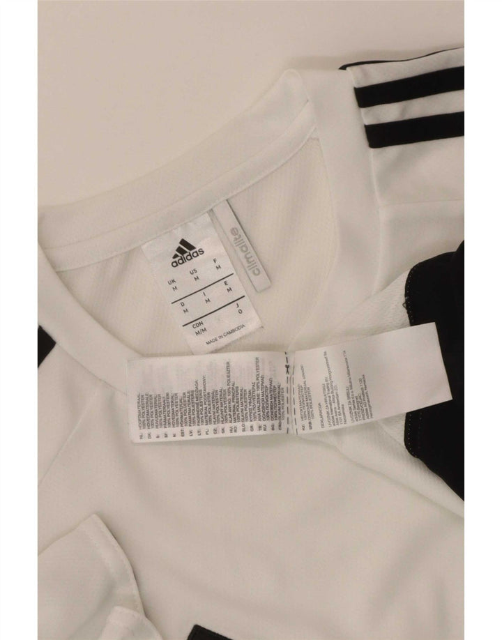 Adidas muška Climalite majica kratkih rukava Medium White Colourblock Poliester
