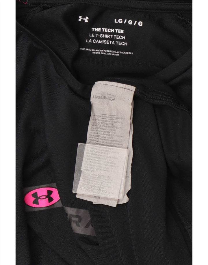 Under Armour muška majica s grafičkim motivima, veliki crni poliester