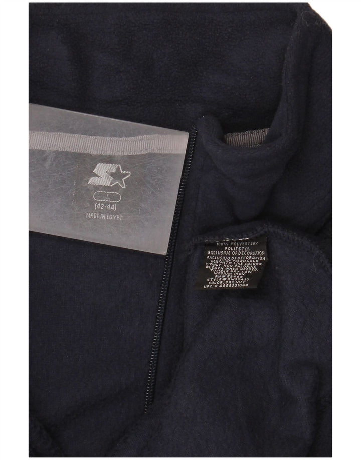 G-Star muška flis jakna UK 40 veliki tamnoplavi poliester