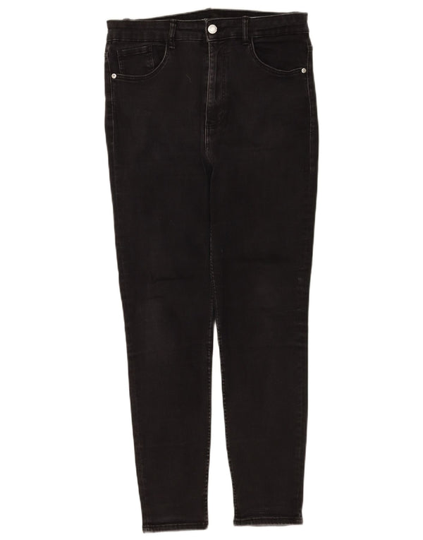 Zara ženske uske traperice EU 44 XL W34 L26 crne