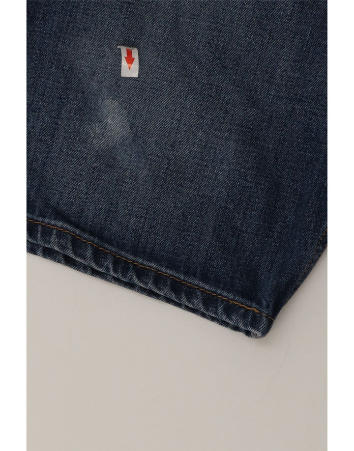 LEVI'S muške kratke traper hlače 502 W30 srednje plavi pamuk