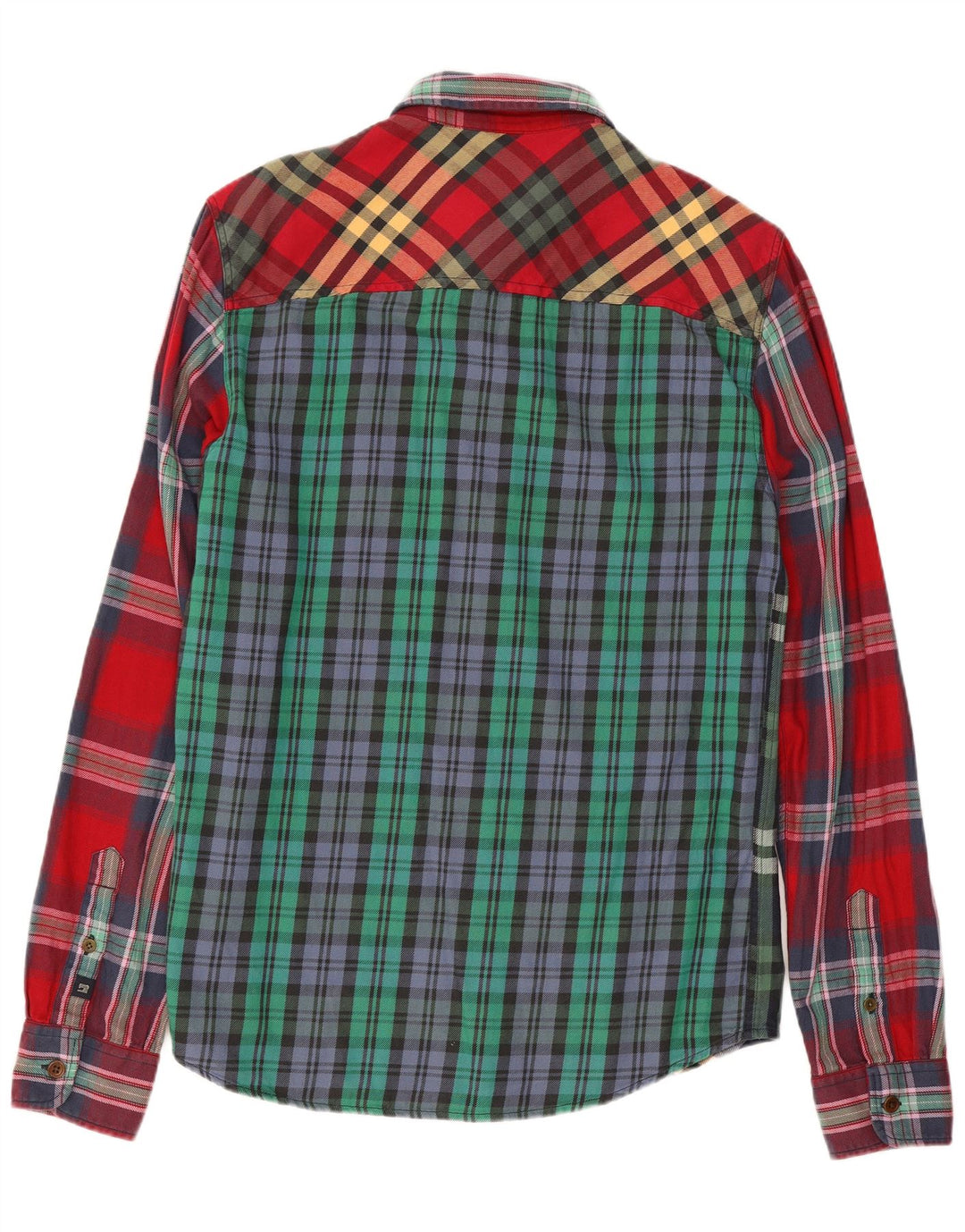 Scotch & Soda muška flanelska košulja srednje šarene pamučne kare