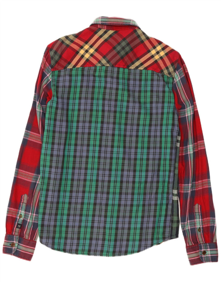 Scotch & Soda muška flanelska košulja srednje šarene pamučne kare
