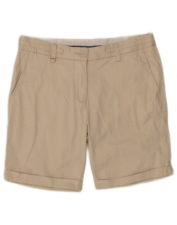ELLESSE Ženske Chino kratke hlače IT 42 srednje W30 bež pamuk