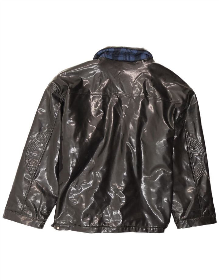 Vintage muška bomber jakna UK 44 2XL crna