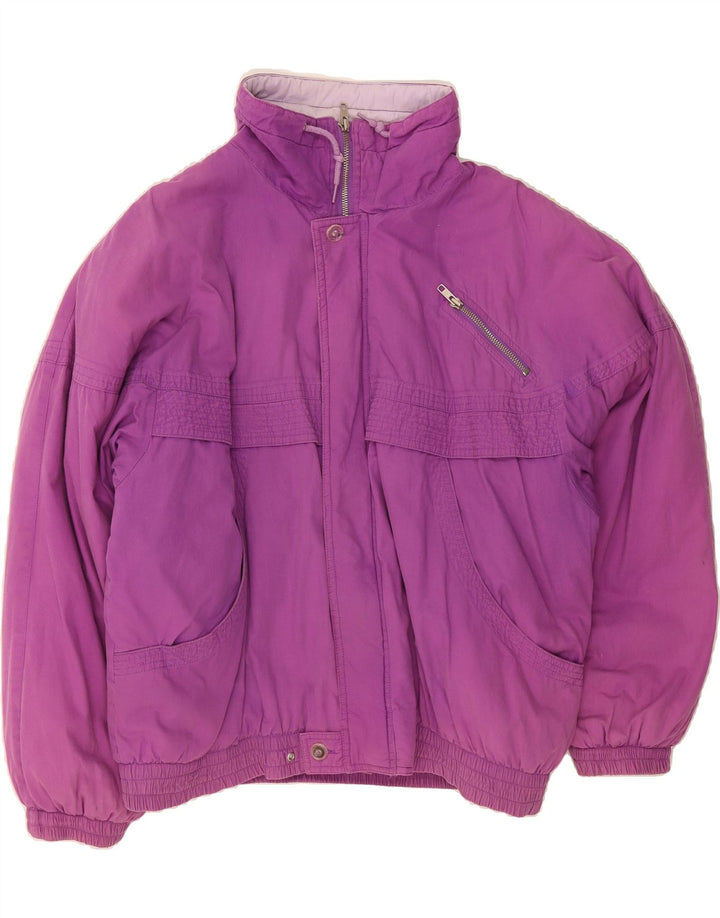 CHARLES VOGELE Boys Graphic Ski Jacket 15-16 Years Purple Vintage Charles Vogele and Second-Hand Charles Vogele from Messina Hembry 