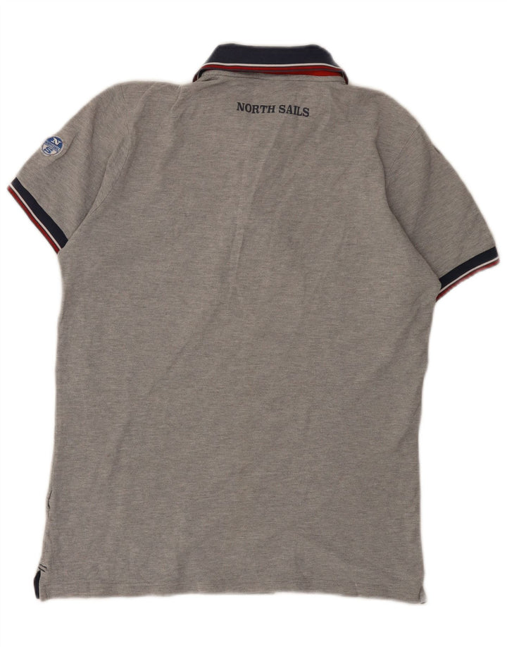 North Sails muška polo majica s malim sivim točkama
