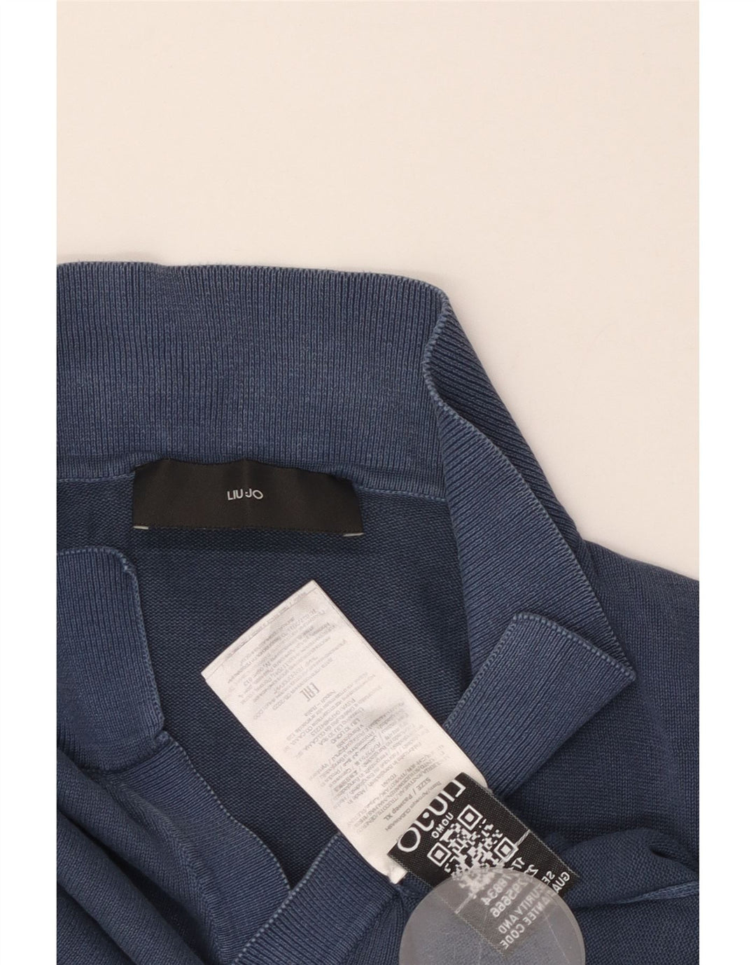 LIU JO Muška polo majica XL tamnoplavi pamuk