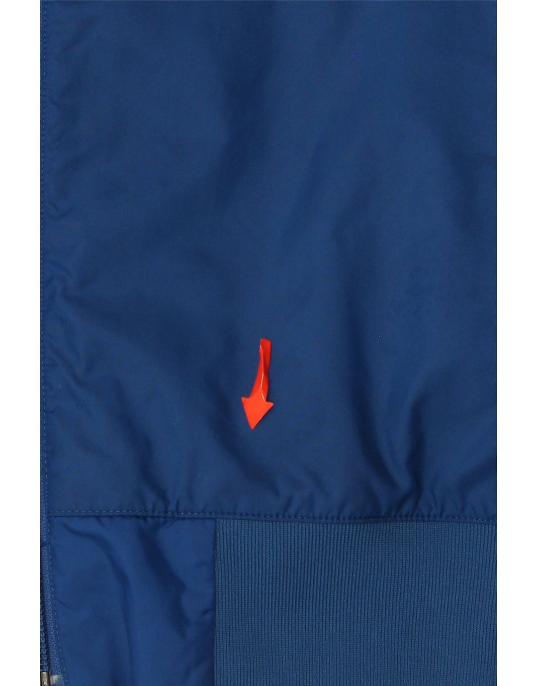 Adidas muška kišna jakna s kapuljačom UK 38 srednje plava najlonska boja