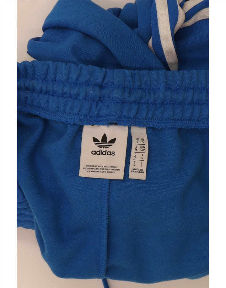 Adidas muške trenirke hlače male plave poliesterske hlače