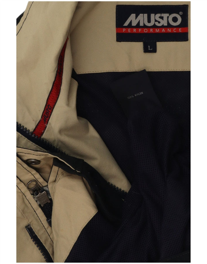 Musto kišna jakna UK 40 Large tamnoplavi najlon