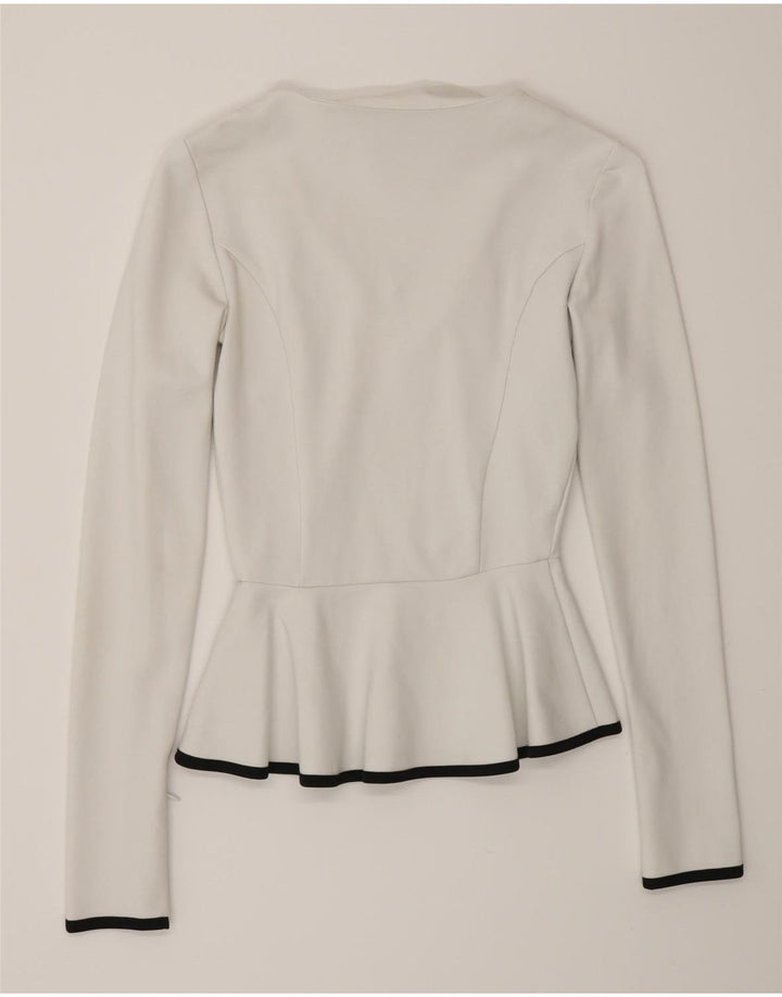 Armani Exchange ženski sako jakna UK 6 XS bijela viskoza
