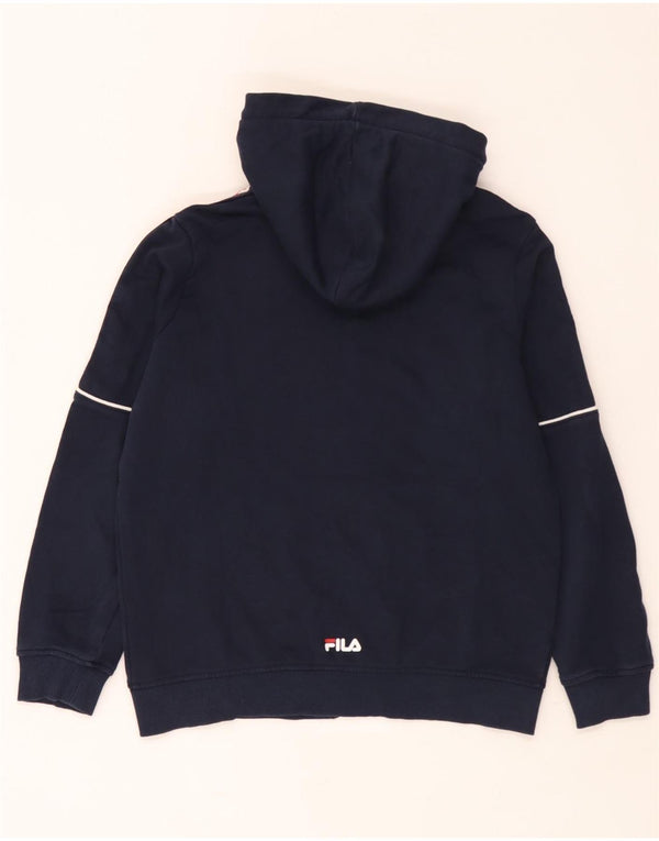 Fila Boys pulover s kapuljačom s patentnim zatvaračem 11-12 godina tamnoplave boje