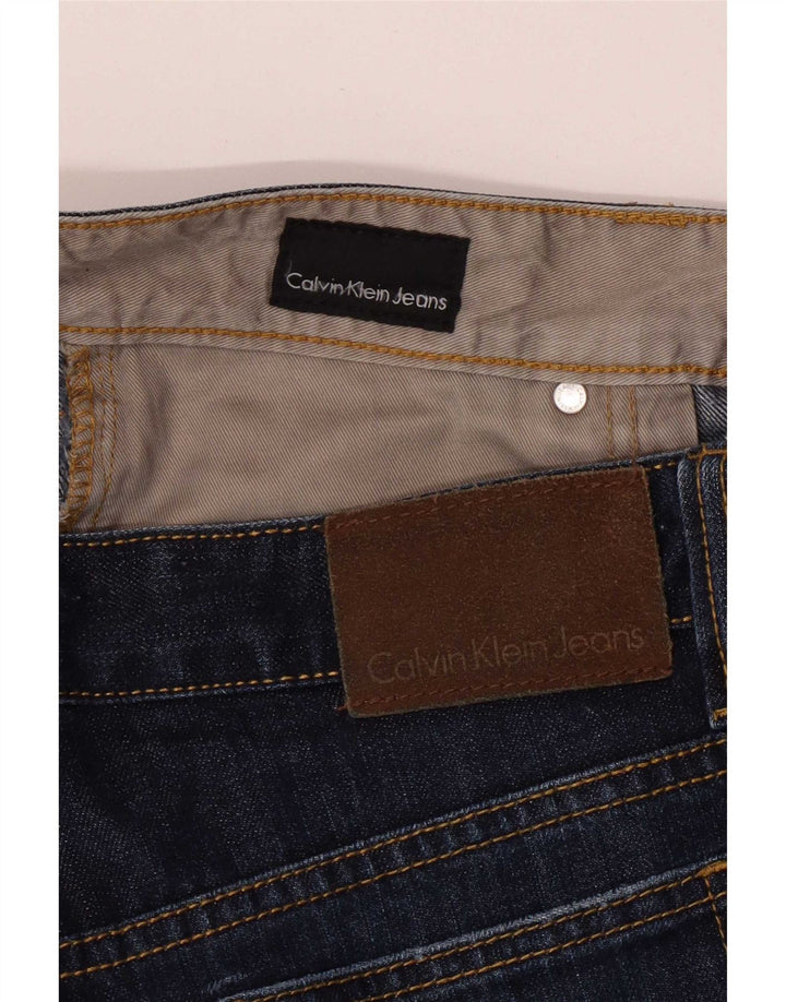 Calvin Klein ženske ravne traperice W33 L31 tamnoplave