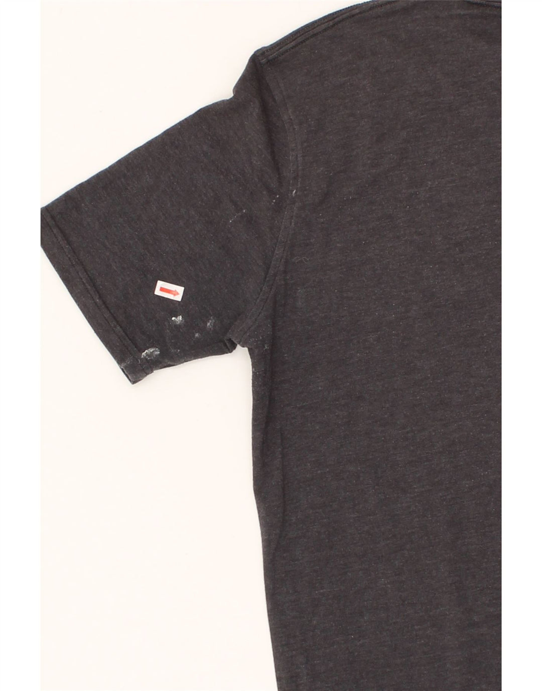 UNDER ARMOUR Mens Graphic T-Shirt Top Small Grey Vintage Under Armour and Second-Hand Under Armour from Messina Hembry 