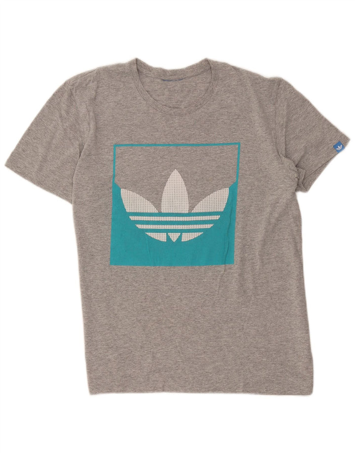 Adidas muška majica s grafičkim motivima, srednje siva