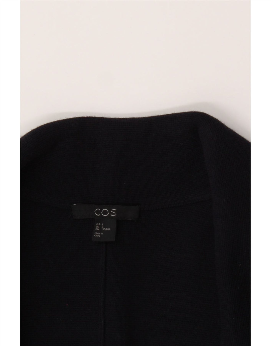 COS Womens Longline Oversized Cardigan Sweater UK 10 Small Navy Blue Vintage Cos and Second-Hand Cos from Messina Hembry 