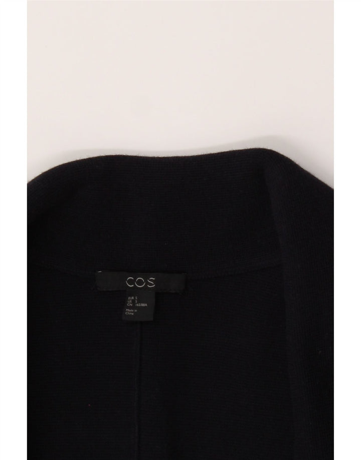 COS Womens Longline Oversized Cardigan Sweater UK 10 Small Navy Blue Vintage Cos and Second-Hand Cos from Messina Hembry 